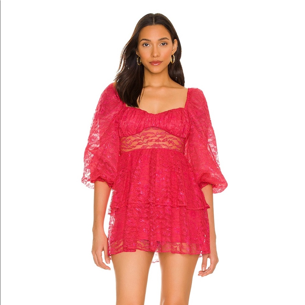 Majorelle Brielle Mini Dress Cabaret Pink